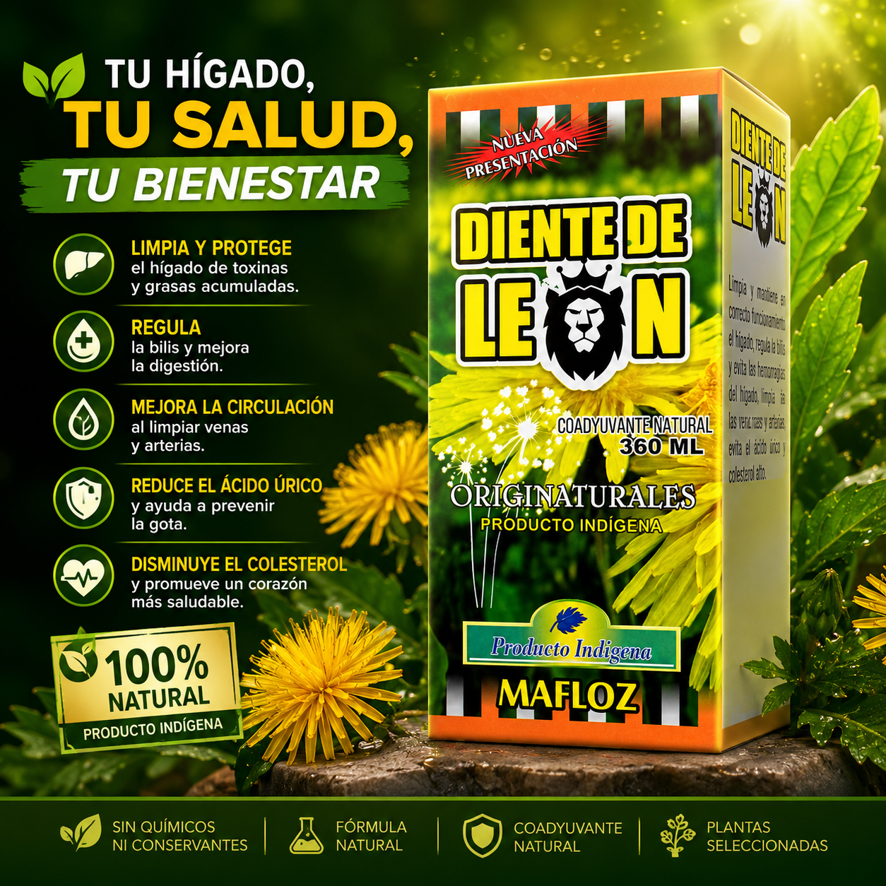 Diente de León Mafloz